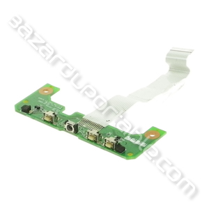 Carte contrôle audio avec sa nappe soudée modèle 15'4 pouces pour HP pavilion ZV6000