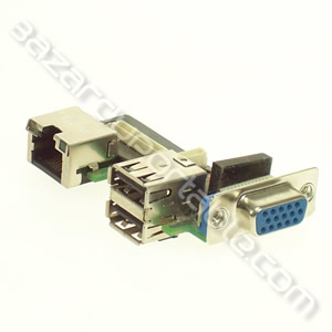 Carte USB, réseau et VGA pour toshiba satellite M50