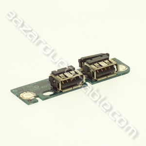 Carte fille 2 ports USB pour Toshiba Satellite A130 