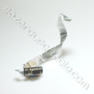 Connecteur port VGA avec nappe pour Toshiba Satellite A350-122
