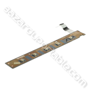 Carte contrôle multimédia avec sa nappe soudée pour Toshiba Satellite L555-11L