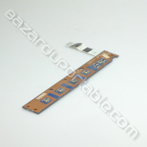 Carte contrôle multimédia avec sa nappe soudée pour Toshiba Satellite L555-135