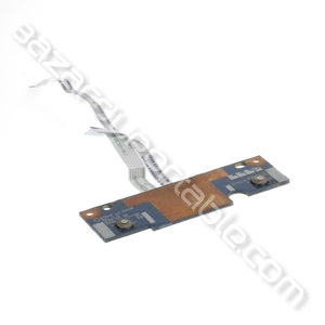 Carte bouton droite/gauche du touchpad avec nappes soudées (touchpad/carte mère ET bouton droite/gauche / pavé tactile) pour Toshiba Satellite A500