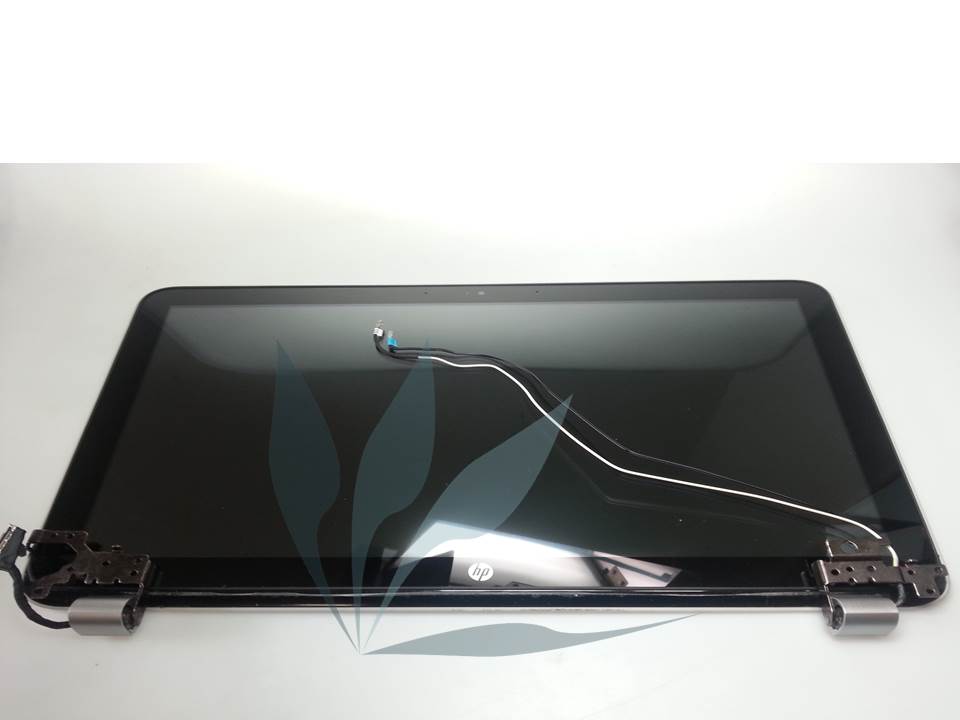 Module écran complet (plasturgies, dalle, tactile, câble LCD, charnières) pour HP 15-N