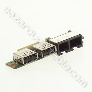 Carte sortie USB et réseau pour MSI Megabook GX600 MS-163A