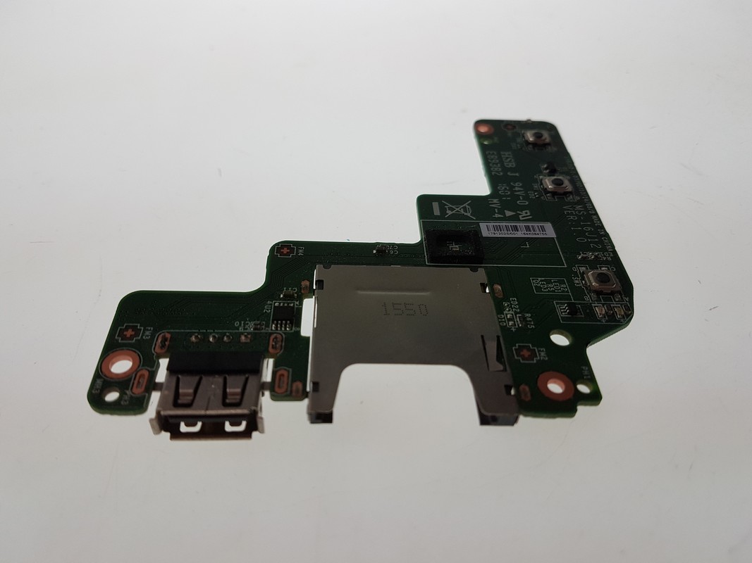 Circuit USB avec lecteur SD pour MSI GP72