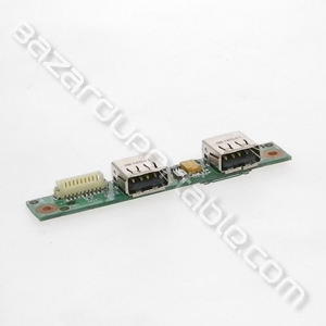 Carte sorties USB double pour MSI Notebook MS-1719 GX701
