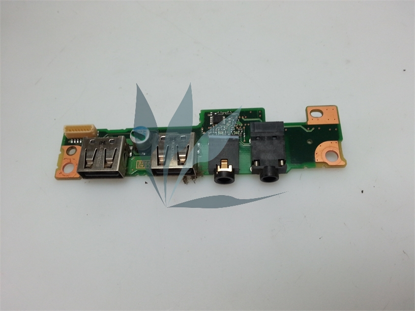 Carte sortie vidéo et port USB pour Toshiba Qosmio G50-132