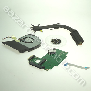 Pack pièces pour Asus U36D (câble touchpad/carte mère ; Carte adaptateur disque dur ; ventilateur ; radiateur ; caddy disque dur ; kit vis )