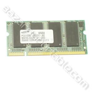 Mémoire portable 256 Mo PC 2100 - DDR 266