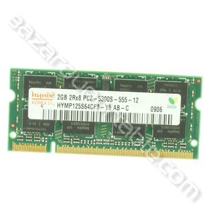 Mémoire DDR2 PC5300 - 555 Mhz - 2GB