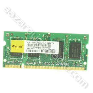 Mémoire PC2- 6400 - 555 Mhz - 1GB