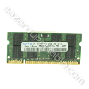 Mémoire DDR2 PC6400 - 666 Mhz - 2GB