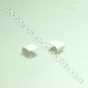 Plasturgie coque cache charnière droite/gauche pour Asus EeePC 1015CX BLANC