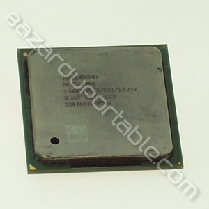 Processeur Intel Pentium 4 - 2.4 Ghz - 512 Ko de cache - bus 533 Mhz - Origine Clevo NOTEBOOK 5600D