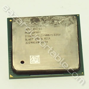 Processeur Intel Pentium 4 - 2.5 Ghz - 512 Ko de cache - bus 400 Mhz - Origine IPC Web@Note 8640