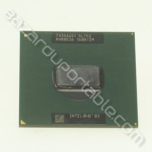 Processeur Intel Centrino - 1.6 Ghz - 2 Mo de cache - bus 400 Mhz - Origine Sony VGN-A215M


