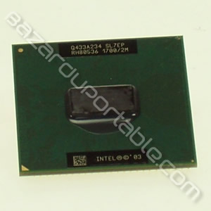 Processeur Intel Centrino - 1.7 Ghz - 2 Mo de cache - bus 400 Mhz - Origine Médion Lifetec 42200

