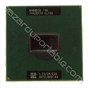 Processeur Intel Centrino - 1.73 Ghz - 2 Mo de cache - bus 533 Mhz - Origine Toshiba Satellite M40X