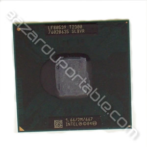 Processeur Intel core duo T2300E - 1.6 Ghz - 2 Mo de cache - bus 667 Mhz - Origine Toshiba satellite P100
