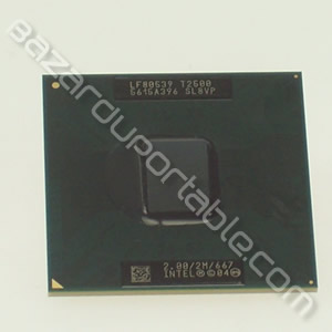 Processeur Intel CORE DUO T2300 - 1.6 Ghz - 2 Mo de cache - bus 667 Mhz - Origine Fujitsu-Siemens Amilo Pi_1536