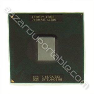 Processeur Intel CORE 2 DUO SL9BN - 1.8 Ghz - 2 Mo de cache - bus 800 Mhz - Origine Packard Bell Easynote MB86