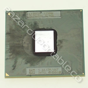 Processeur Intel core duo T2300E - 1.6 Ghz - 2 Mo de cache - bus 677 Mhz - Origine Toshiba satellite P100