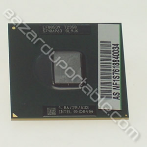 Processeur Intel Core Duo T2350 - 1.86 Ghz - 2 Mo de cache - bus 533 Mhz - Origine Asus F5R