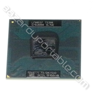 Processeur Intel CORE DUO T5300 - 1.73 Ghz - 2 Mo de cache - bus 533 Mhz - Origine Fujitsu-Siemens Amilo Pro V3505