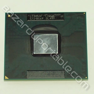 Processeur Intel CORE DUO T7250 - 2 Ghz - 2 Mo de cache - bus 800 Mhz - Origine HP pavilion DV9000