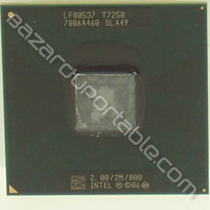 Processeur Intel Core Duo T7250- 2 Ghz -
2 Mo de cache - bus 800 Mhz - Origine Dell VOSTRO 1400