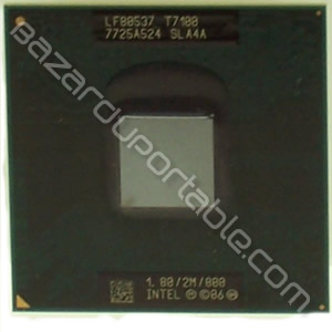 Processeur Intel Core 2 Duo T7100 1.80 GHz 2M 800 MHz - origine Samsung Q45
