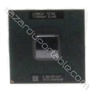 Processeur Intel Centrino Duo T5750 -
2 Ghz - 2 Mo de cache - bus 667 Mhz - Origine HP pavilion DV9000