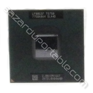 Processeur Intel Core 2 Duo T5750 - 2Ghz 2Mo 667Mhz pour Toshiba Satellite U400