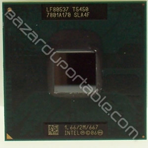 Processeur Intel CORE DUO T5450 - 1.66 Ghz - 2 Mo de cache - bus 667 Mhz - Origine Sony Vaio VGN-FZ31E