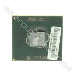 Processeur Intel Dual-Core T2410 - 2Ghz / 1M / 533Mhz Origine Lenovo 3000 N200