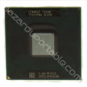 Processeur Intel Pentium T2330 - 1.60 GHZ/1M/533MHZ -Origine Packard Bell Easynote MX37