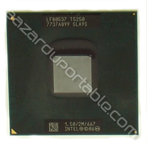 Processeur Intel CORE DUO T5250 - 1.50 Ghz - 2 Mo de cache - bus 667 Mhz - Origine HP pavilion DV2500