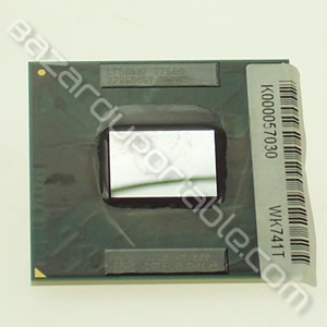 Processeur Intel core duo T7700 - 2.4 Ghz - 4 Mo de cache - bus 800 Mhz - Origine Toshiba Satellite X200