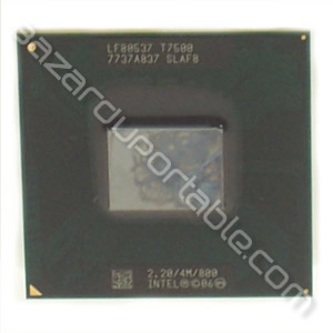 Processeur Intel CORE 2 DUO T7500-
2.20 Ghz - 4 Mo de cache - bus 800 Mhz - Origine Packard Bell Easynote MB88_ARES_GP2W