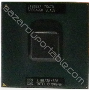 Processeur Intel CORE 2 DUO T5670-
1.80 Ghz - 2 Mo de cache - bus 800 Mhz - Origine Dell VOSTRO 1710