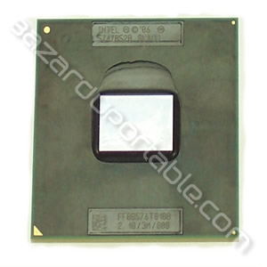 Processeur Intel Core 2 Duo Mobile T8100 - 2.10 Ghz - 3 Mo de cache - bus 800 Mhz - Origine Toshiba Satellite P300 