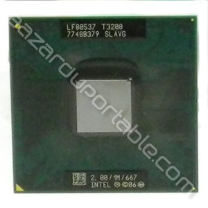 Processeur Intel Pentium Dual-Core Mobile T3200 - 2Ghz/1M/667Mhz - origine Packard-bell easynote ALP-Horus G2