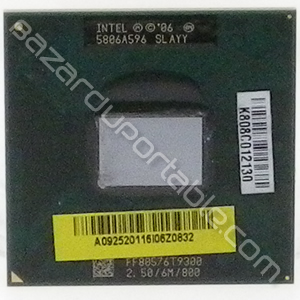 Processeur Intel core 2 Duo T9300 - 2.50Ghz / 6M / 800Mhz Origine Packard bell easynote SB89