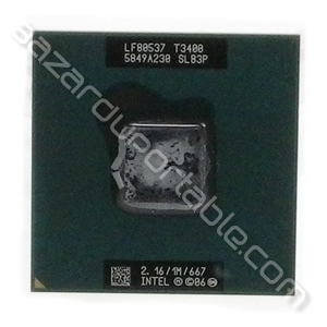 Processeur Intel core duo T3400 -
2.16 Ghz - 1 Mo de cache - bus 667 Mhz -Origine Sony Vaio VGN-NS21E