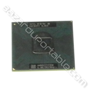 Processeur Intel Core 2 Duo Mobile P7350 - 2.Ghz - 3 Mo de cache - bus 1066 Mhz origine Samsung R720H