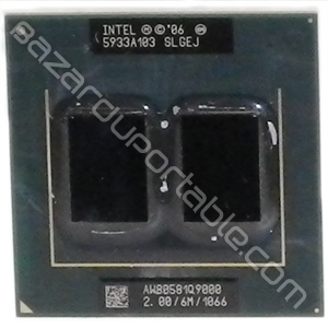 Processeur Intel Core 2 Quad Q9000 - 2.00 Ghz 6M cache 1066Mhz - origine Asus X77V