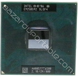 Processeur Intel Core 2 T6500 - 2.10Ghz - 2MO de cache - 800Mhz origine Samsung R720H