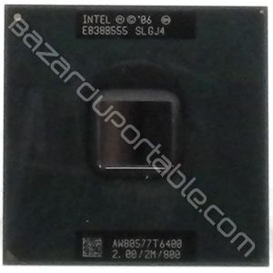 Processeur Intel Core 2 Duo T6400 - 2Ghz / 2Mo / 800 Mhz - pour HP pavilion DV7-2000 (modèle 17.3 pouces)