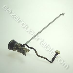 Montant charnière gauche avec connecteur alimentation pour Acer Aspire 6530